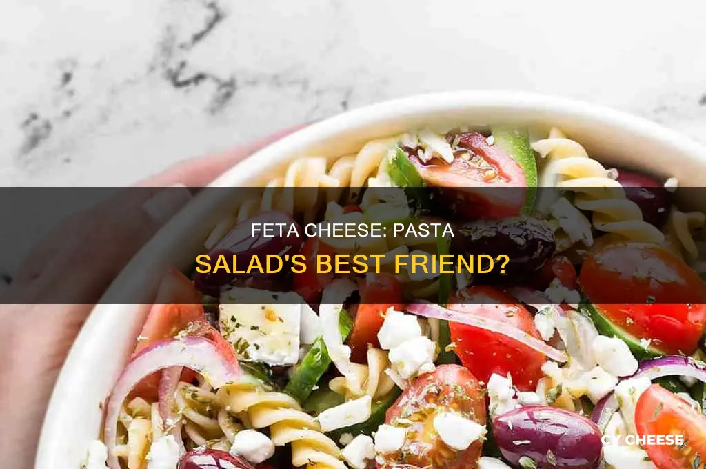 is feta cheese good in a pasta salad