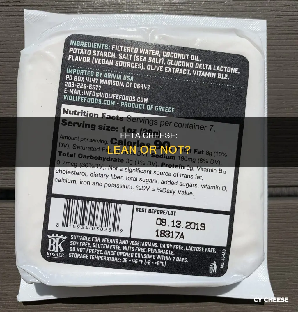 is feta cheese lean