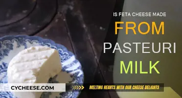 Feta's Origin: Pasteurized Milk or Not?