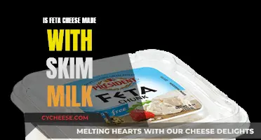 Feta Cheese Production: Skim Milk or Full-Fat?