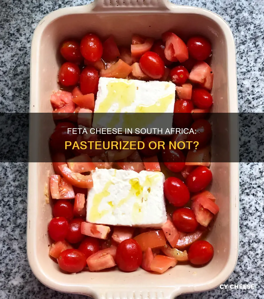 is feta cheese pasteurized in south africa