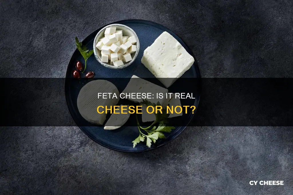 is feta cheese real cheese