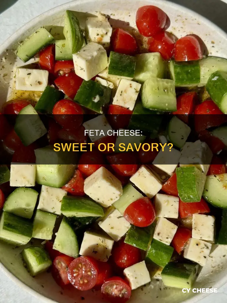 is feta cheese sweet