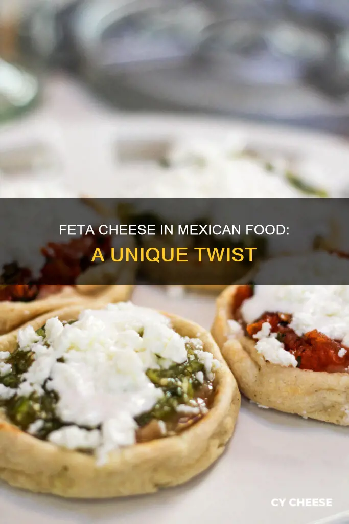 is feta cheese used in mexican food