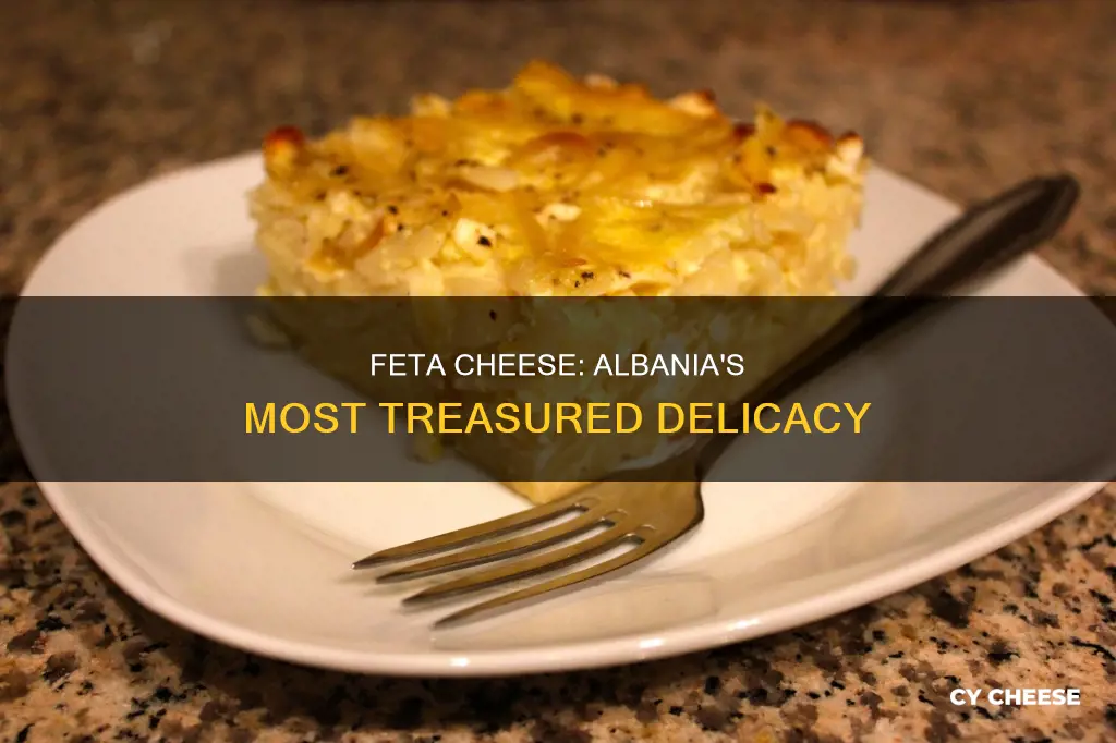 is feta cheese very important to albanians