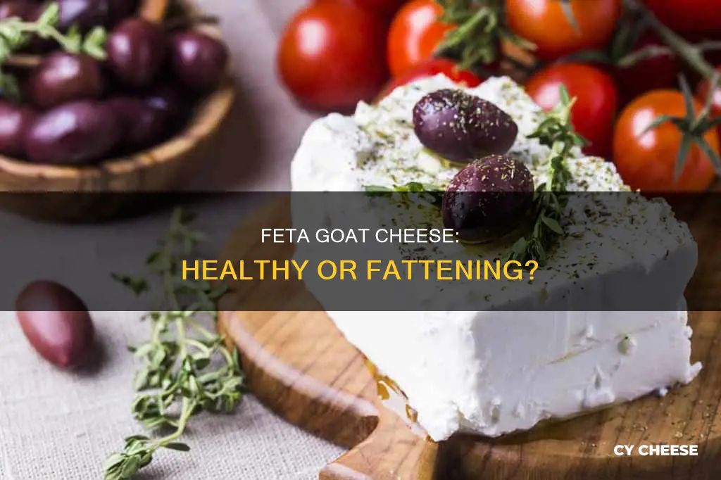 is feta goat cheese fattening