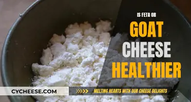 Feta vs. Goat Cheese: Unraveling the Healthier Choice