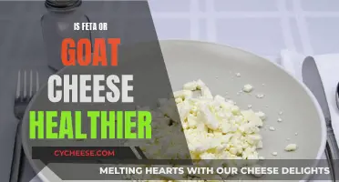 Feta and Goat Cheese: Which is Healthier?