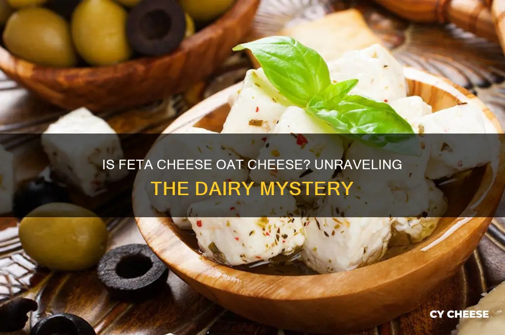 is fetta cheese oat cheese