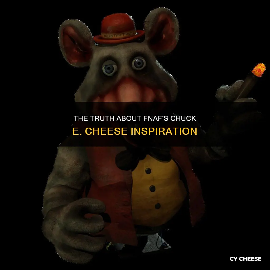 is fnaf based off of chuck e cheese