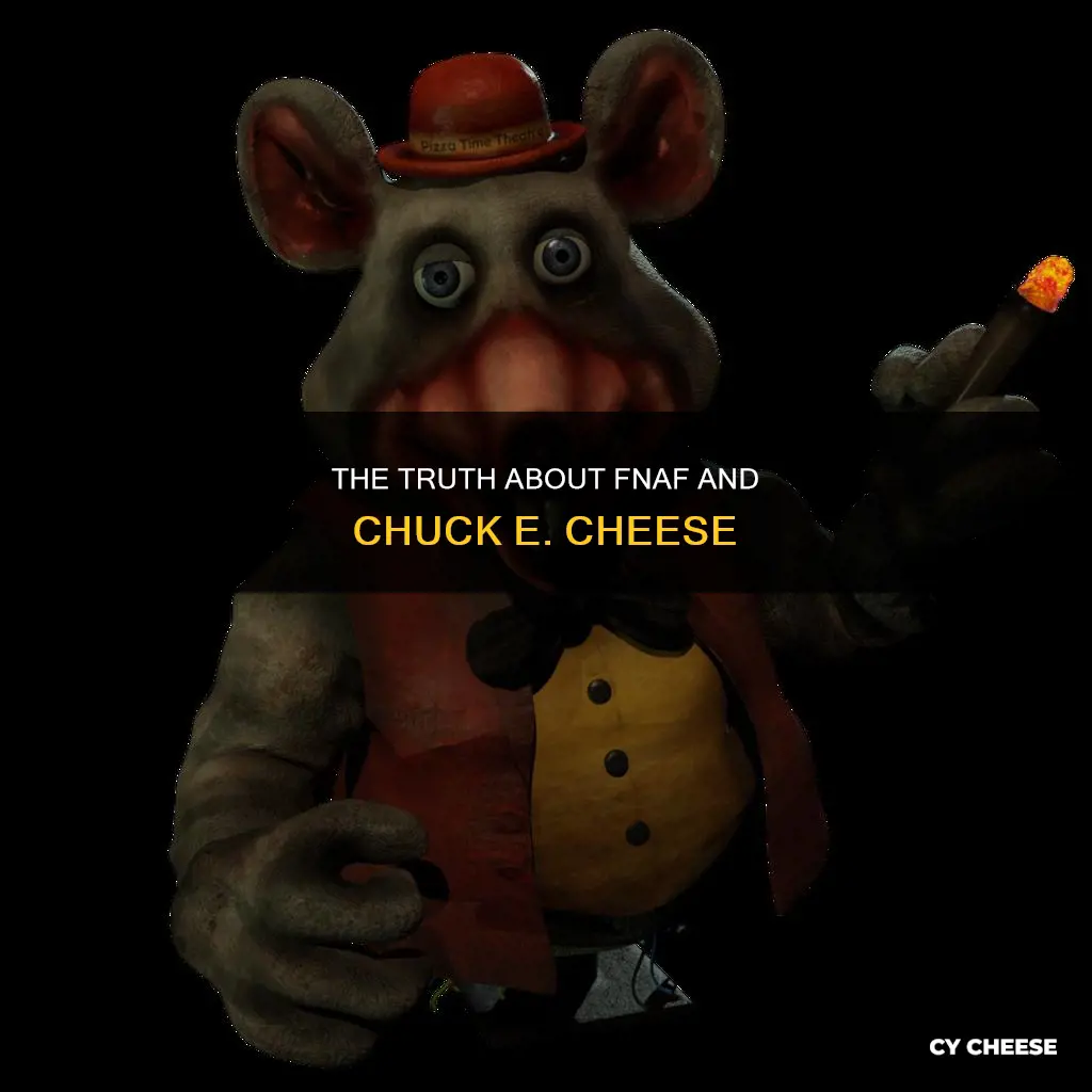 is fnaf related to chuck e cheese