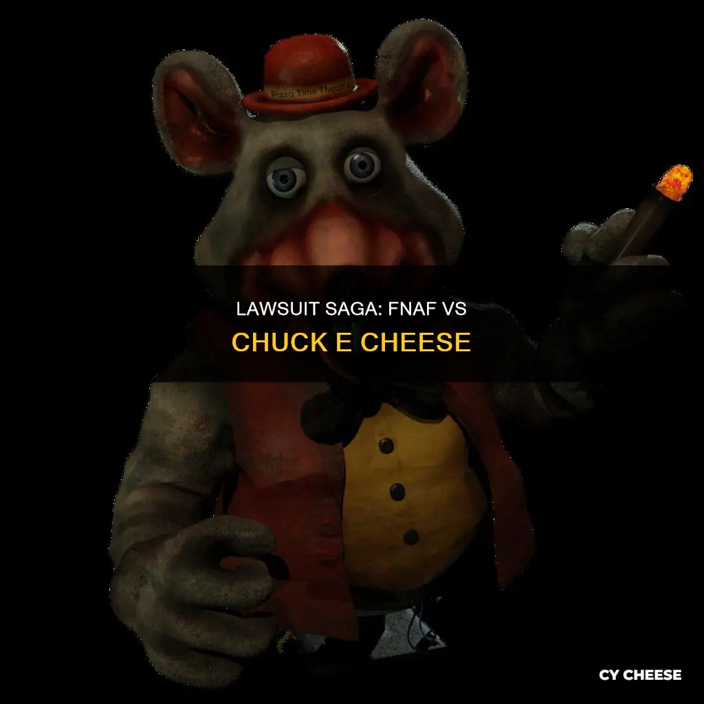 is fnaf suing chuck e cheese