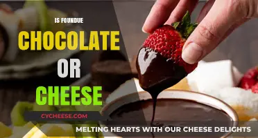 Fondue Unveiled: Chocolate or Cheese? Decoding the Melty Delight