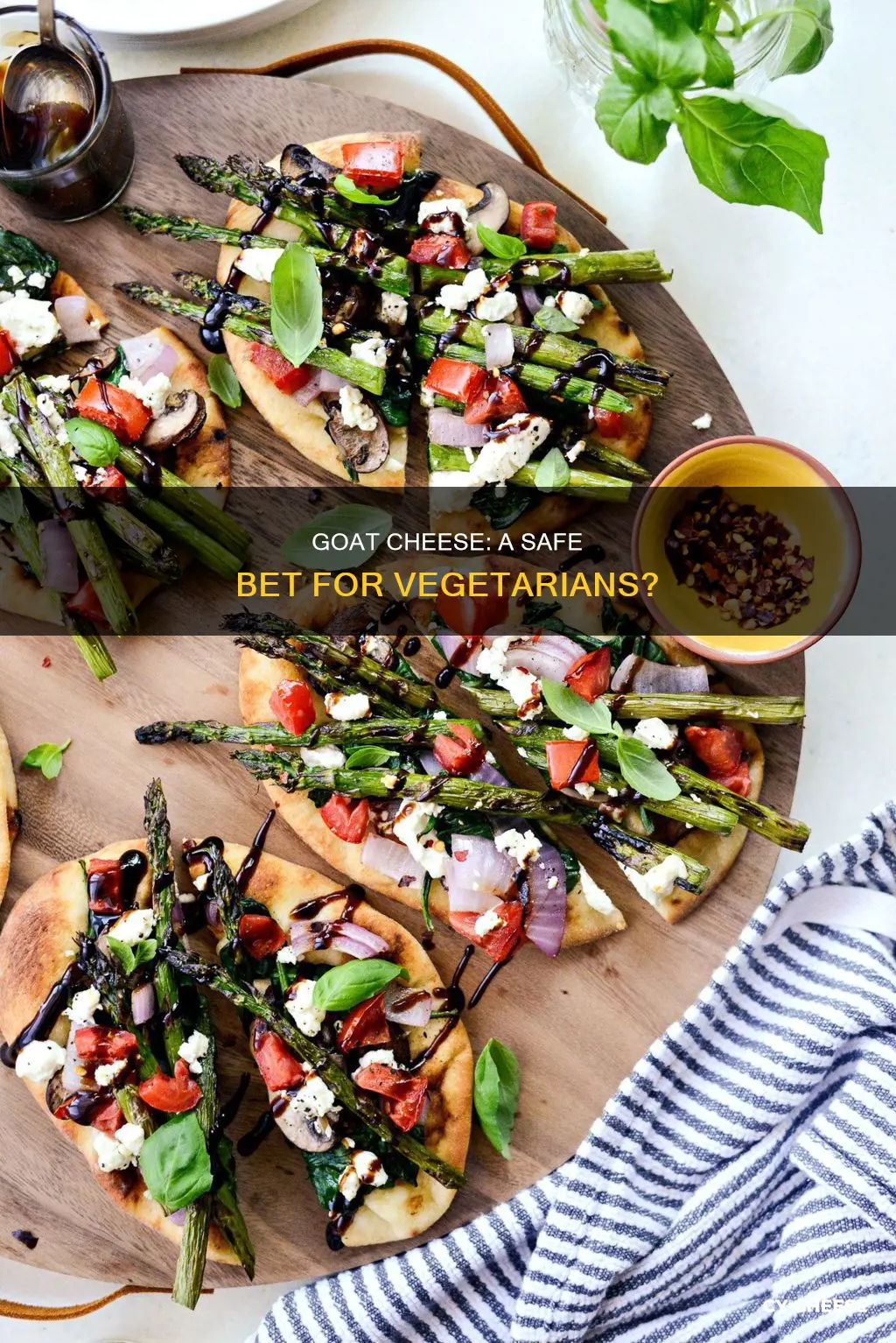 is french goat cheese safe for vegetarians