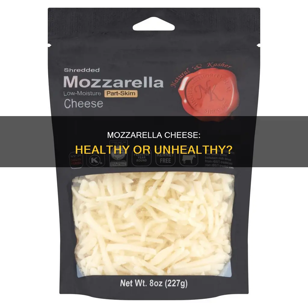 is fresh mozzarella cheese healthy