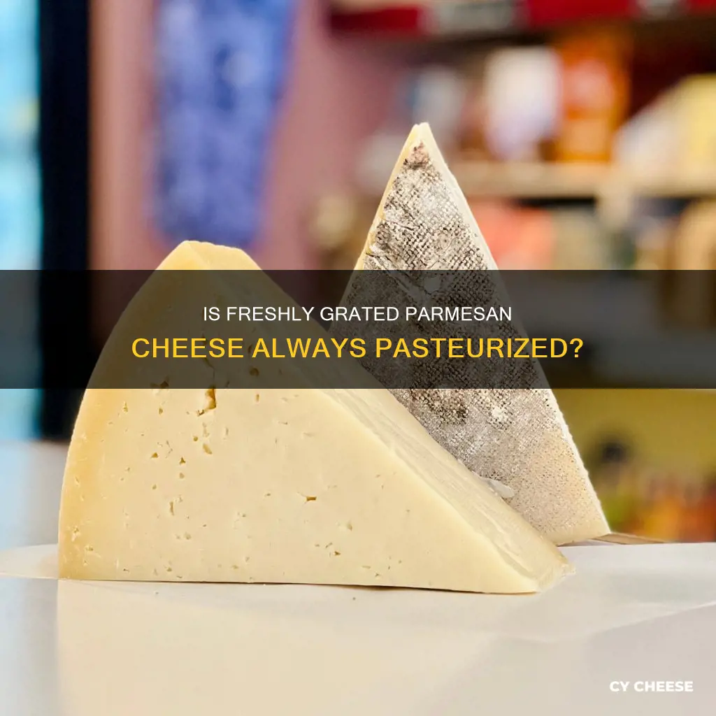 is fresh parmesan cheese pasteurized