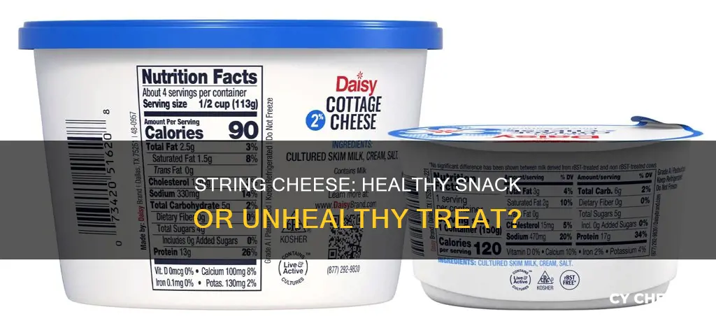 is frigo string cheese healthy