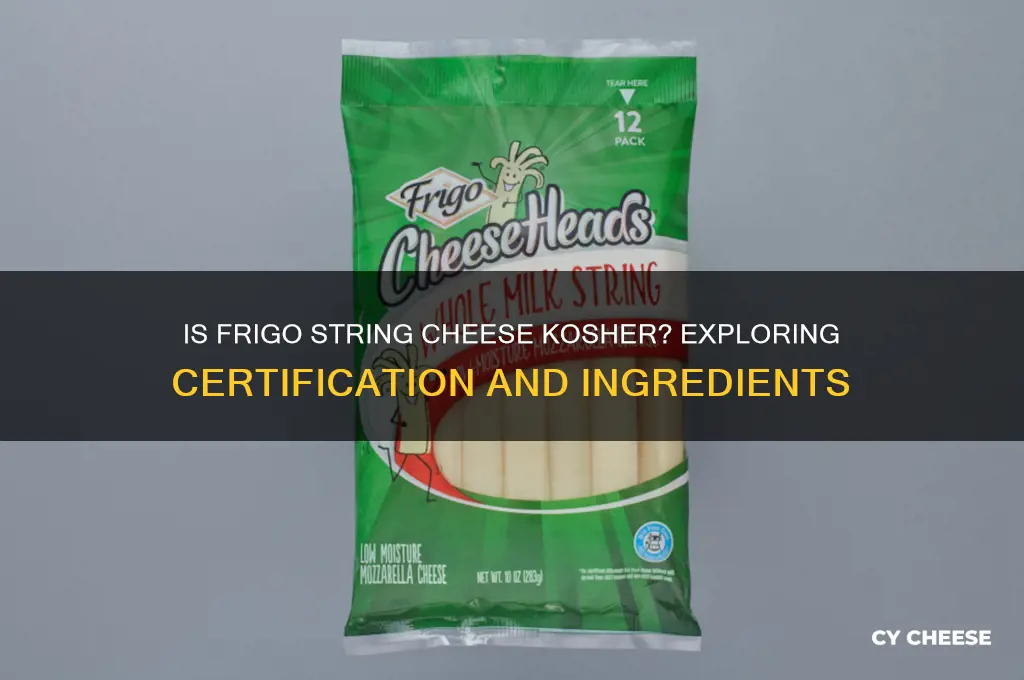 is frigo string cheese kosher
