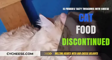 Is Friskies Tasty Treasures Cheese Cat Food Discontinued?