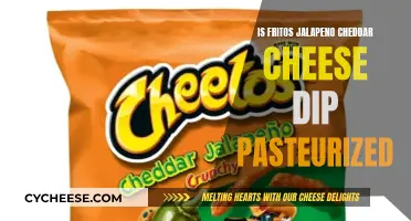 Jalapeno Cheddar Cheese Dip: Is Fritos' Dip Pasteurized?