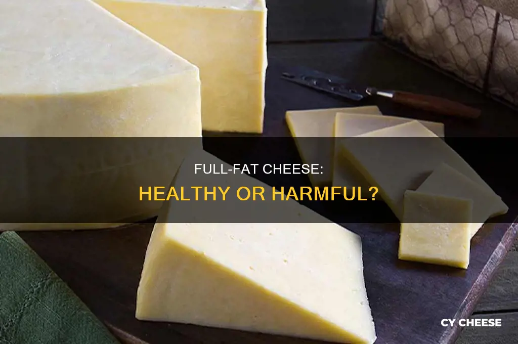 is full fat cheese good for you