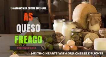 Gorgonzola vs. Queso Fresco: Are These Cheeses Truly Interchangeable?