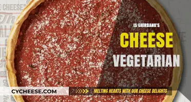Is Giordano's Cheese Vegetarian? A Deep Dive into Ingredients