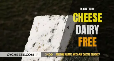 Goat Blue Cheese: A Dairy-Free Delicacy?