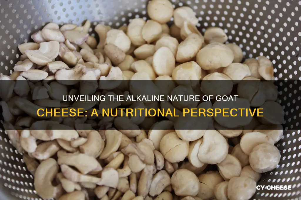 is goat cheese alkaline