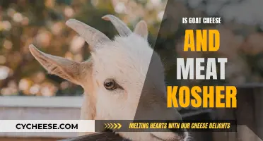 Goat Cheese and Meat: Kosher or Not?