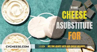 Goat Cheese: A Versatile Substitute for Your Favorite Cheeses
