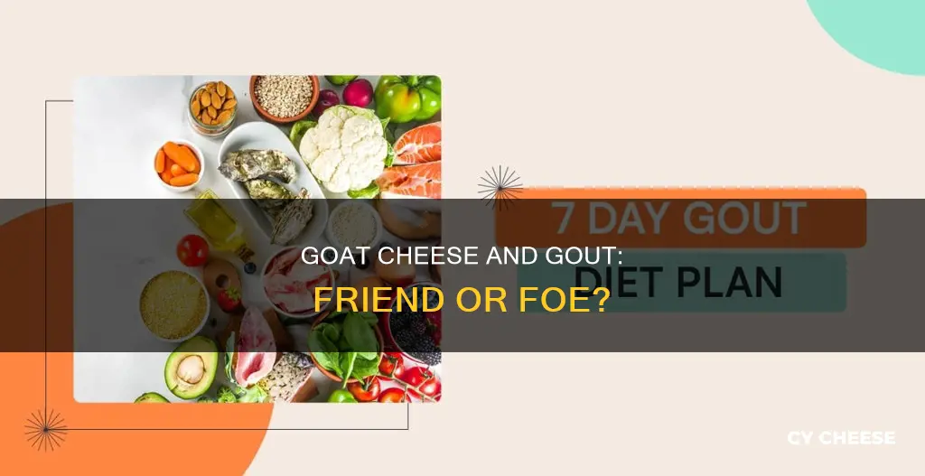 is goat cheese bad for gout