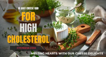 Goat Cheese and Cholesterol: Unraveling the Nutritional Mystery