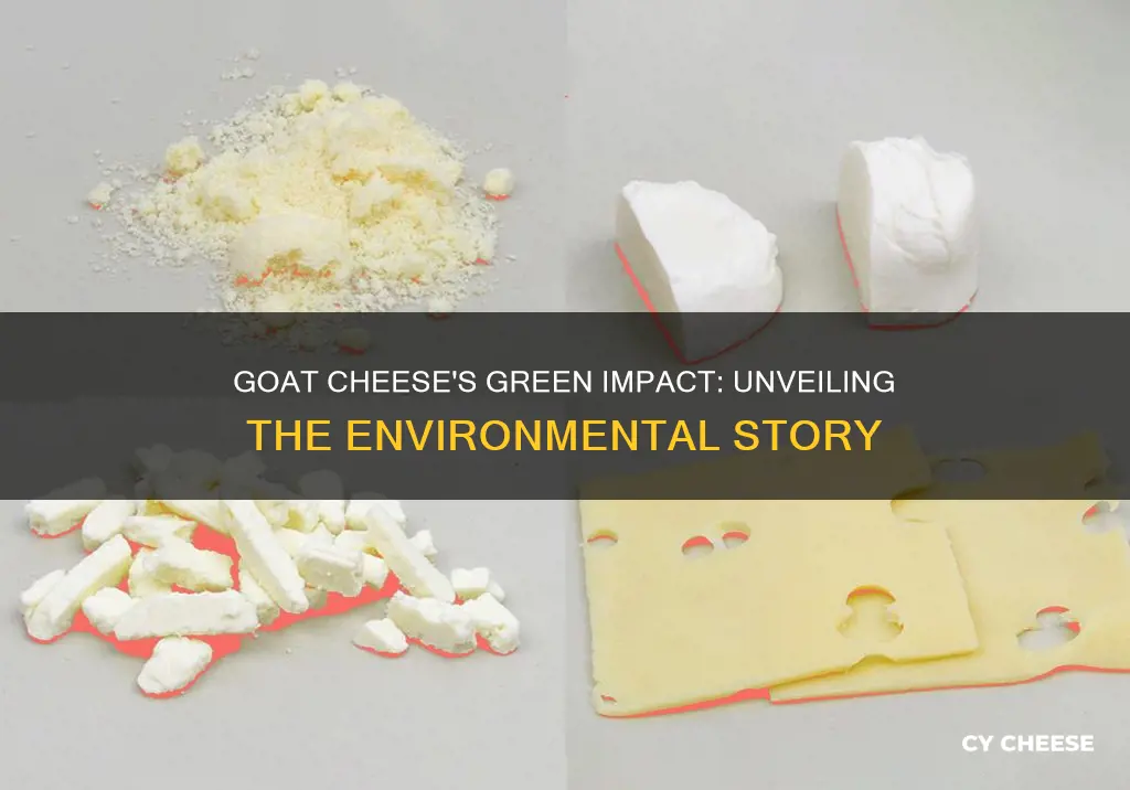 is goat cheese bad for the environment