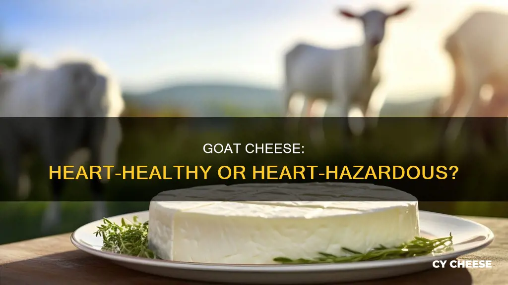 is goat cheese bad for your heart