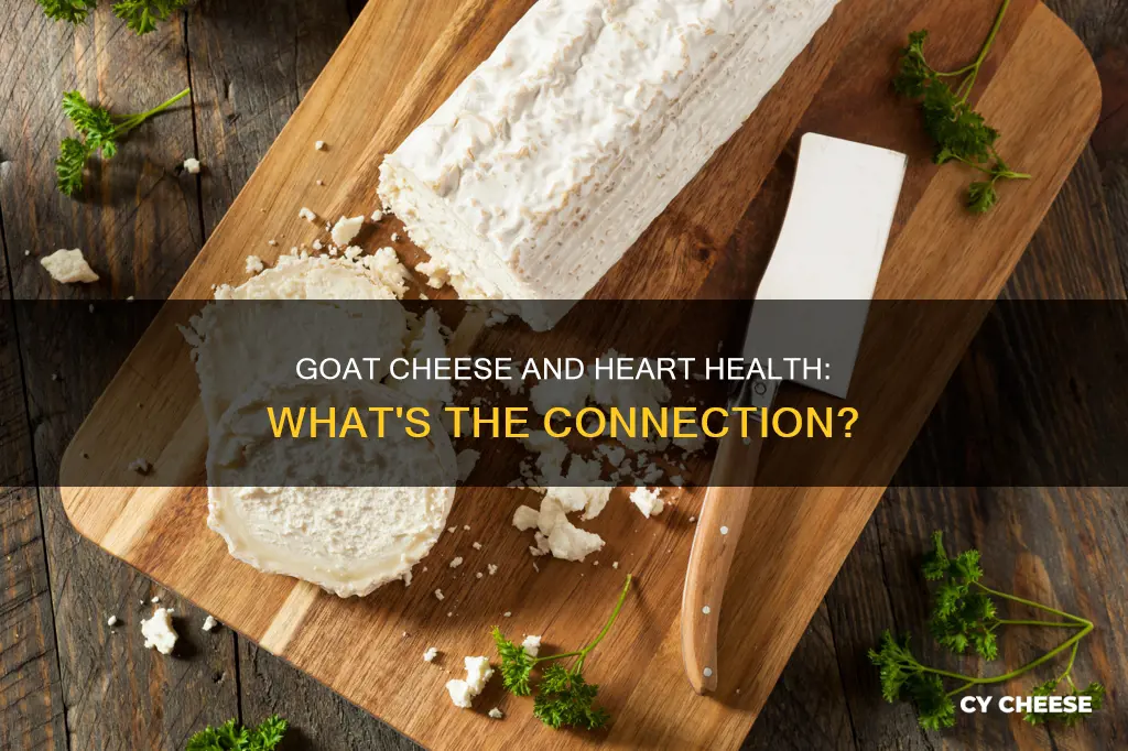 is goat cheese bad for your heart
