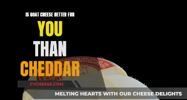 Goat Cheese vs Cheddar: Which is Healthier?