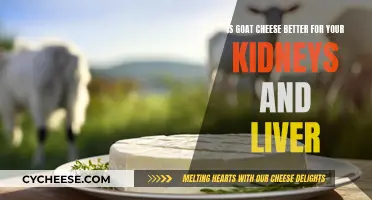 Goat Cheese: A Healthier Choice for Your Kidneys and Liver?