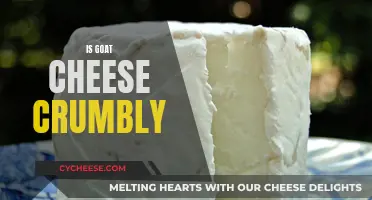 The Crumbly Charm of Goat Cheese: Unraveling the Mystery