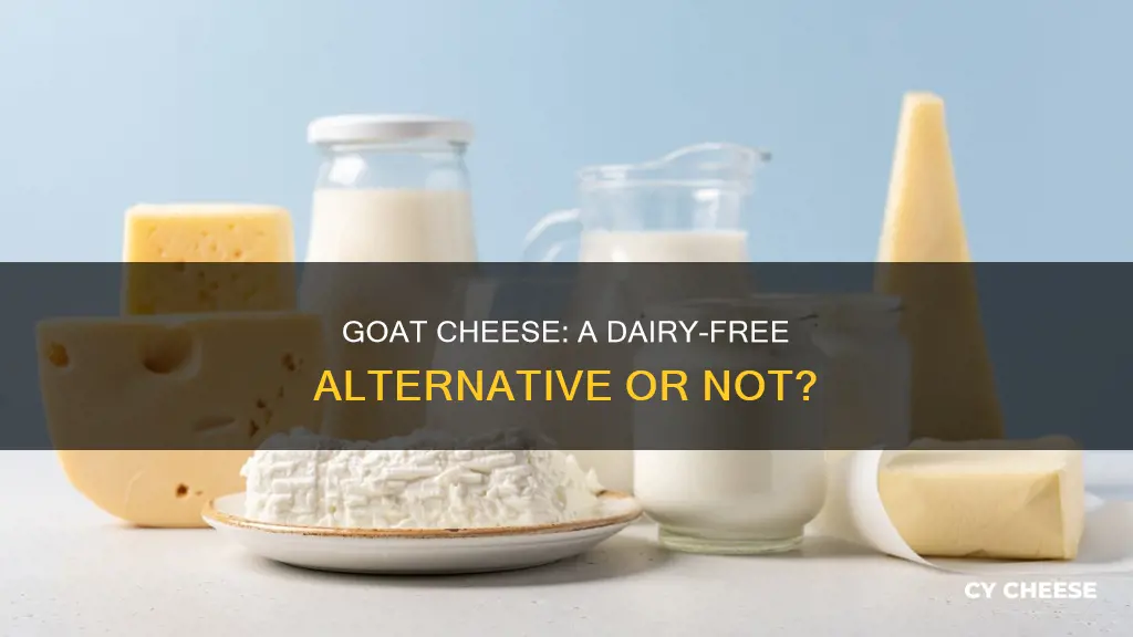 is goat cheese dairyfree