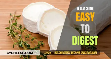 Goat Cheese: Easy to Digest or Not?