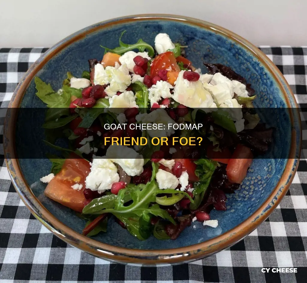 is goat cheese fodmap