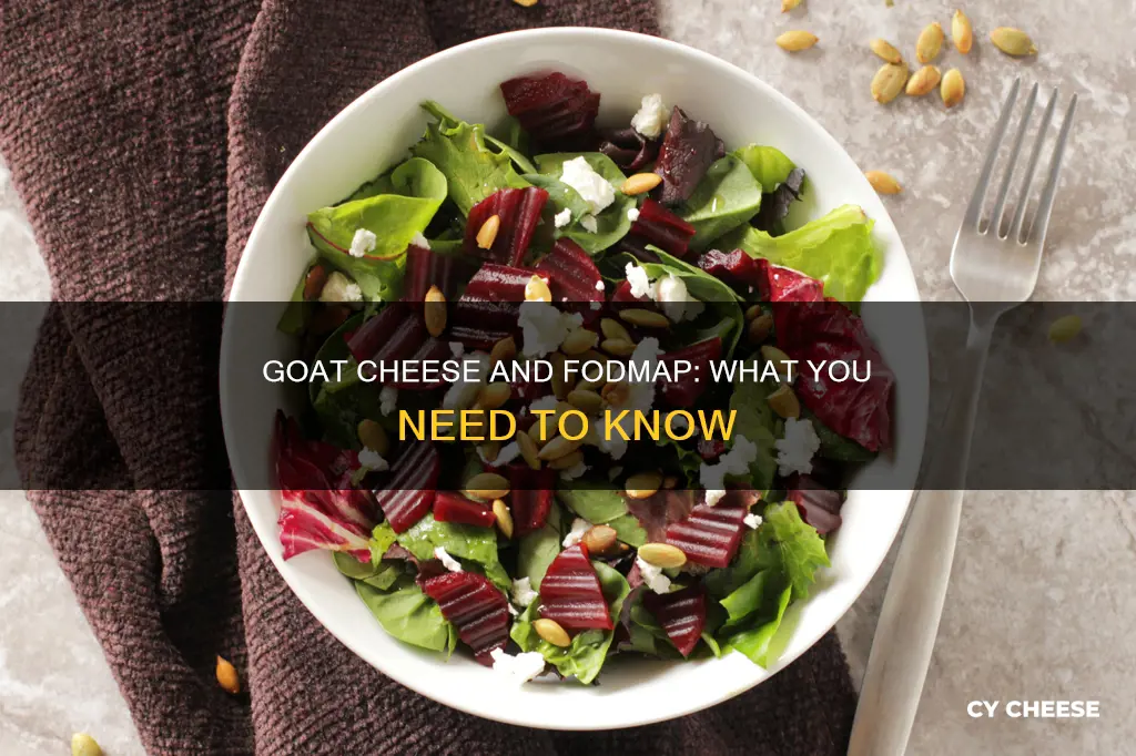 is goat cheese fodmap