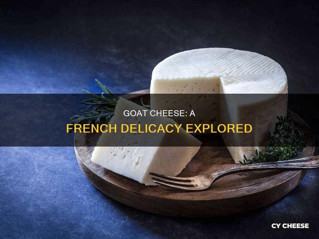 is goat cheese french