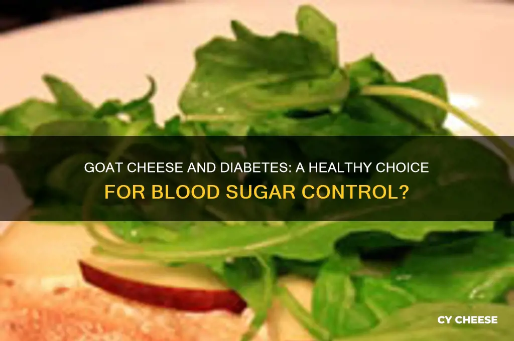 is goat cheese good for diabetics