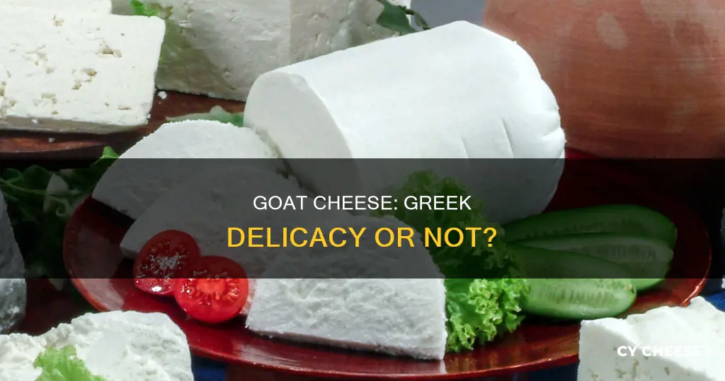 is goat cheese greek