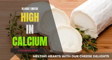 Goat Cheese Calcium Content: High or Low?
