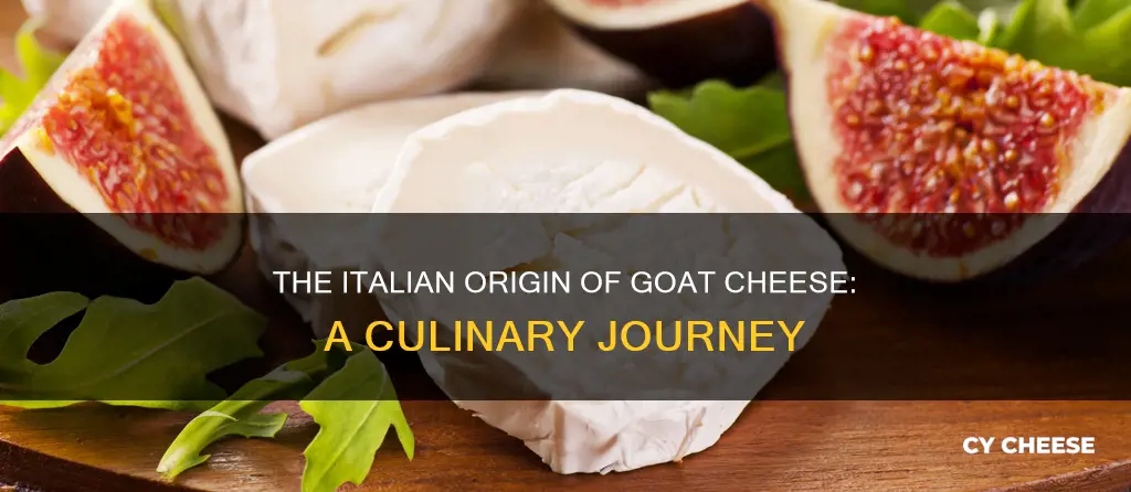 is goat cheese italian