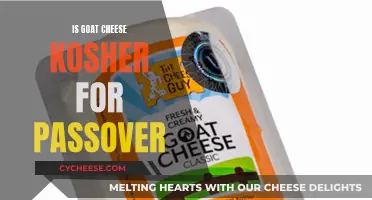 Goat Cheese Kosher for Passover: What You Need to Know