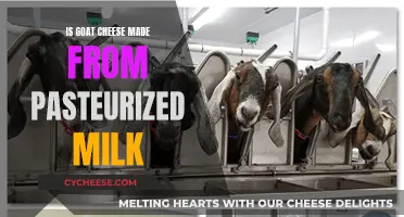 Goat Cheese: Pasteurized Milk or Not?